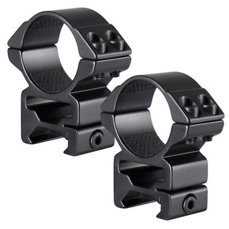 Hawke Optics Hawke Sport Optics  30mm Sport Optics Weaver Rails High, Black - 2 Piece 22117